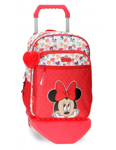 MOCHILA ADAP.38CM.C/CARRO MINNIE DIVA